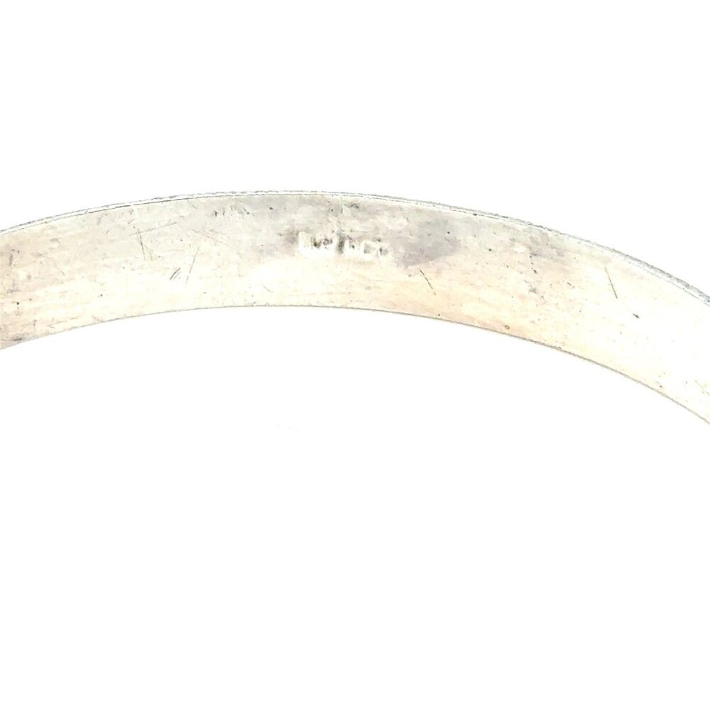Multicolor Leaf & Flower Design Silver Bangle‎ - Picture 7 of 9
